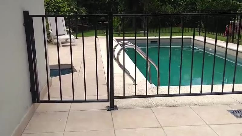 Cerramientos para piletas — video, trabajo de Todo Herrería